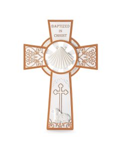 8" Baptism Cross #606060