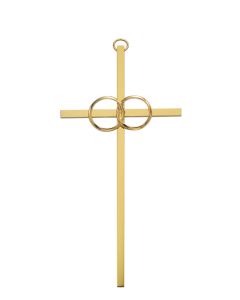 8" Gold Cana Cross