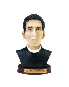 8" San Toribo Statue on Wood Base