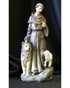 9.75" St. Francis Statue