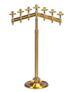 Adjustable Floor Candelabra #70FCL20A, Bronze