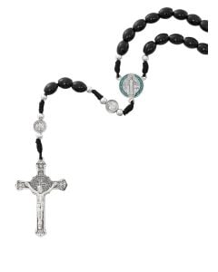 Black St. Benedict Rosary