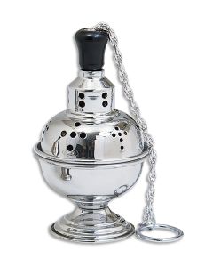 Censer & Boat #K301, Stainless Steel