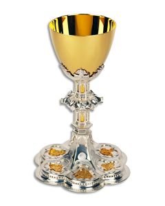 Chalice #910, Gold & Silver Plated