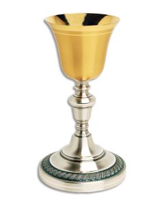 Chalice #K924, Silver and Gold Plated