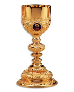 Chalice & Paten #2502, Gold Plated Sterling Silver