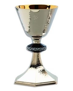 Chalice & Paten #2860, Silver Plated Brass