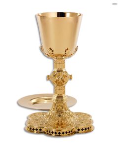 Chalice & Paten #A-9782, Gold or Silver Plate
