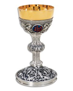 Chalice & Paten #AS-131, Silver Plated Brass