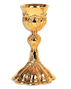 Chalice & Scale Paten #AS-151, Gold Plated Brass