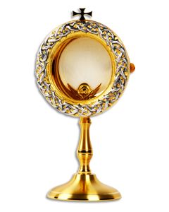 Chapel Monstrance #K912, 24k Gold Plated