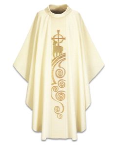 Chasuble #3356 in Cantate with Hand Embroidery