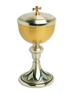 Ciborium #k927, Silver and Gold Plated