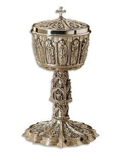 Covered Ciborium #2393, 925 Sterling Silver