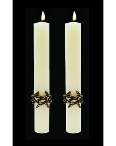 Crown of Thorns Altar Candles