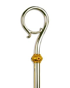 Crozier #5591, Crook Only, in Gold & Silver Plate