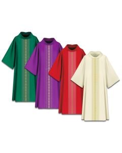 Dalmatic #7-3111, Brugia with Ornata Orphreys