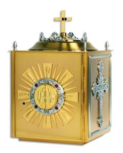 Exposition Tabernacle #672, 24k Gold Plated.