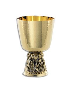 Gold Plated Chalice & Bowl Paten #A-2400G