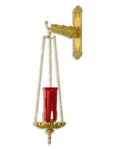 Hanging Sanctuary Lamp #61HSL93, Bronze