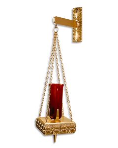 Hanging Sanctuary Lamp #97HSL25, Bronze