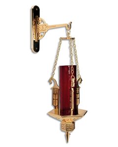 Hanging Sanctuary Lamp #99HSL42, Bronze