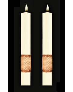 Holy Cross of San Damiano Altar Candles