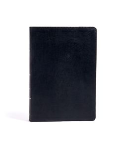 KJV Super Giant Print Reference Bible, Black LeatherTouch, Indexed