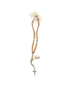 Light Brown St Benedict Rosary