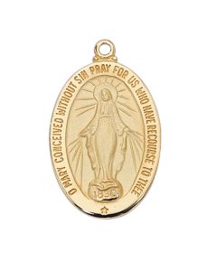 Miraculous Medal SS w/20" Chain