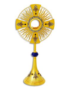 Monstrance #1932, Gold Plated