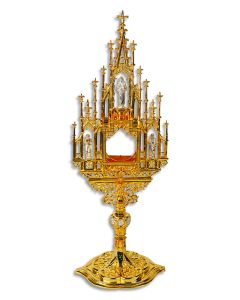 Monstrance #K711, Gold & Silver Plated