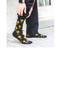Navy Monstrance Adult Socks