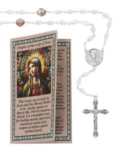 OL of Tears Chaplet with Book