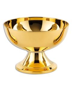 Open Ciborium #2217, Gold and Silver Plate