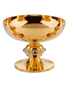 Open Ciborium #2237, Gold and Silver Plated