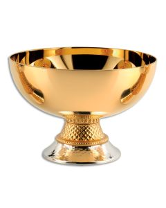 Open Ciborium #2752, Gold and Silver Plated Brass