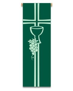 Ordinary Time Banner #7152 with Chalice and Grapes