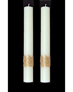 Ornamented Altar Candles