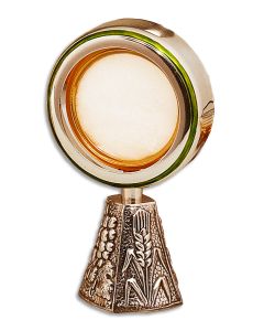 Ostensorium #202, Gold or Silver Plated Brass