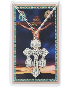 Pardon Crucifix on 24" Chain