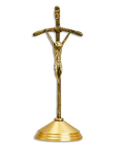 Pope John Paul II Alar Crucifix #K-535-AC, Solid Bronze