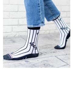 Pope Leo XIV White Adult Socks