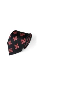 Red/White Jerusalem Cross Necktie