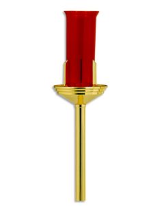 Sanctuary Lamp Stand #483, High Polish  Brass