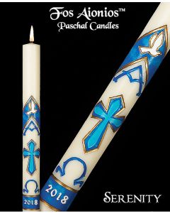 Serenity Paschal Candle