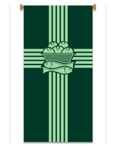 Small Ordinary Time Banner #7913 with the Loaves and Fishes