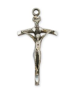 SS Papa; Crucifix w/ 18" Chain