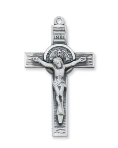 SS St Benedict Crucifix w/ 24" Chain