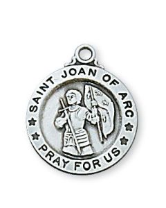 SS St. Joan of Arc Medal w/18" Chain